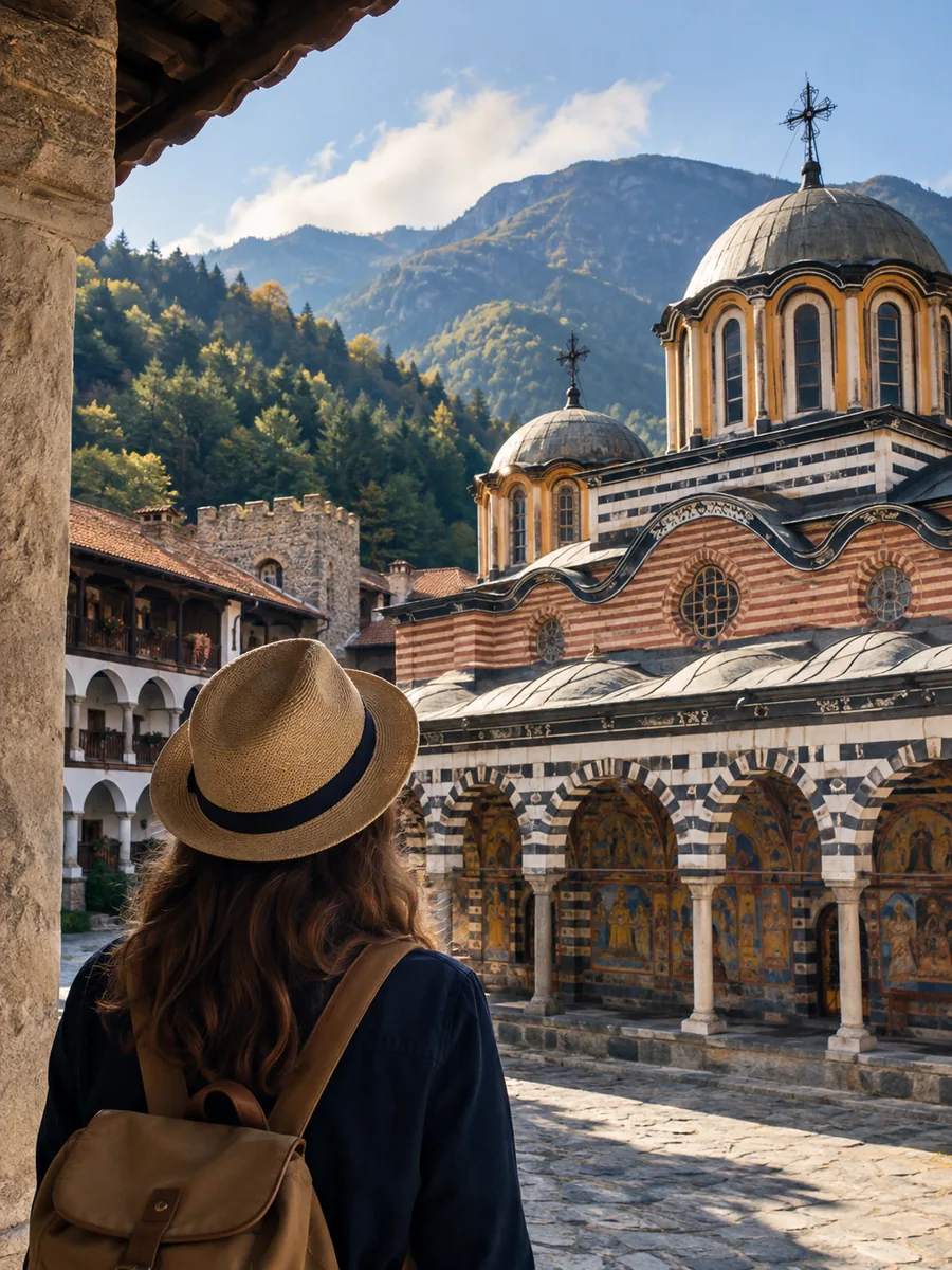 View at Rila Monastery and Boyana Church Day Trip